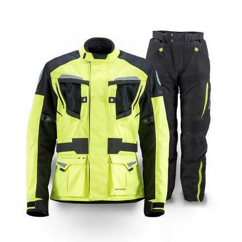BENELLI ESSENTIAL 2-in-1 JACKET AND PANTS FLURO YELLOW/BLACK